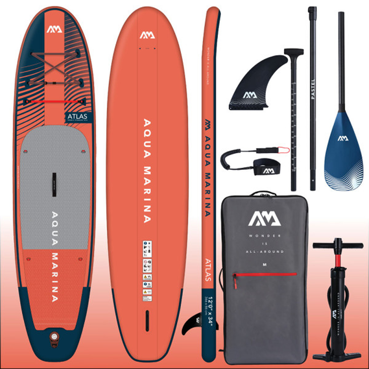 Aqua Marina Atlas Advanced All-Around iSUP 12' 0